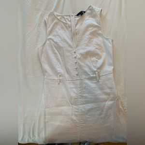 Banana Republic linen midi dress